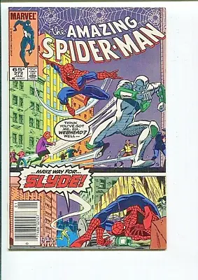 Buy Amazing Spider-man 272 Vf+ Ist Slyde 1986 • 9.53£