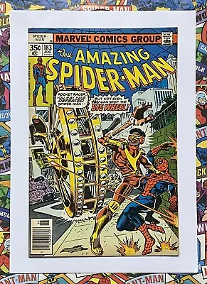 Buy Amazing Spider-man #183 - Aug 1978 - Big Wheel Appearance! - Vfn- (7.5) Cents! • 16.99£