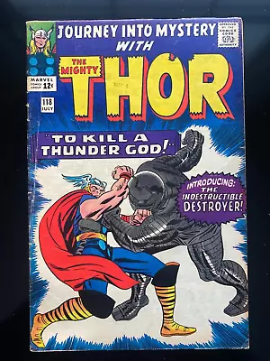 Buy Journey Into Mystery 118 With The Mighty Thor   First App Of The Destroyer • 98.97£