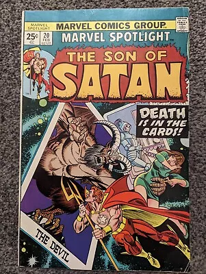 Buy Marvel Spotlight 20 Son Of Satan. Marvel 1975. • 4.99£