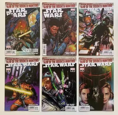 Buy Star Wars #13, 14, 15, 16, 17 & 18 Bounty Hunters War (Marvel 2021) 6 X VF & NM • 24.50£