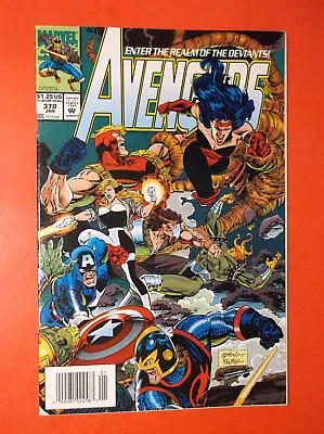 Buy THE AVENGERS # 370 - VF 8.0 - 1994 NEWSSTAND - 1st APP OF DELTA FORCE • 3.92£