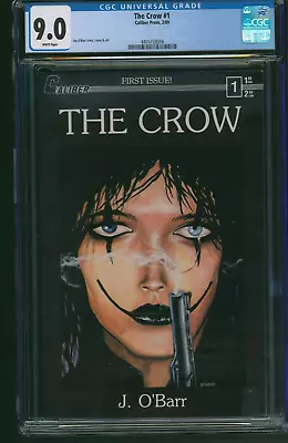 Buy The Crow #1 CGC 9.0 White Pages 1st Print Caliber Press 1989 Comic • 798.46£