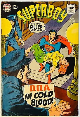 Buy DC Comics (1968) Superboy #151- Neal Adams Cover- D.O.A.- In Cold Blood - FN/VF • 9.49£