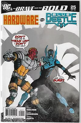 Buy DC Comics The Brave And The Bold #25 Hardware And Blue Beetle • 1.56£