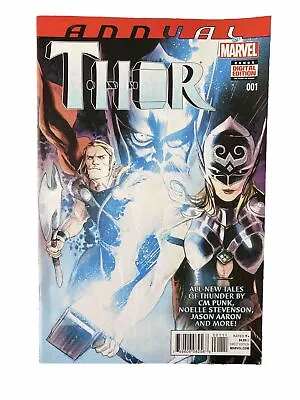Buy Thor Annual #1 2015 Marvel Comics Jane Foster Cover Thor Love And Thunder NM+. • 4.99£