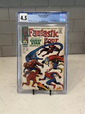 Buy Fantastic Four #73 CGC 4.5 Early Crossover Issue • 79.95£
