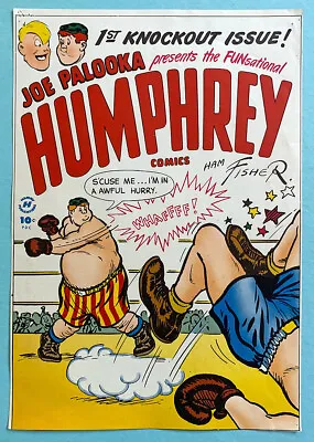 Buy HARVEY ARCHIVES Color Cover Proof Humphrey #1 First Issue 1948 Joe Palooka • 23.61£