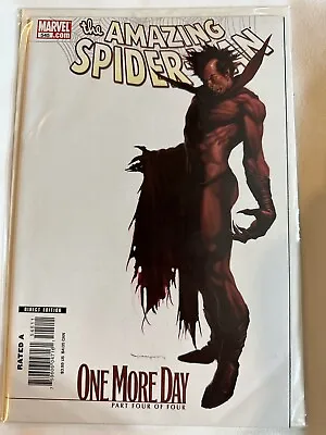 Buy Amazing Spider-Man #545 MEPHISTO VARIANT Quesada Marvel Comics 2007 • 10.26£