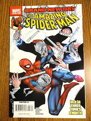 Buy Amazing Spider-man #547 Brand New Day Key 2nd Mister Negative 1st Print Marvel • 15.56£