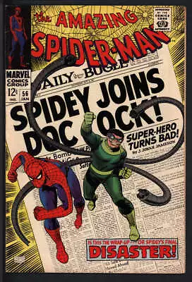 Buy Amazing Spider-man #56 6.5 // 1st App Of Captain George Stacy • 115.82£
