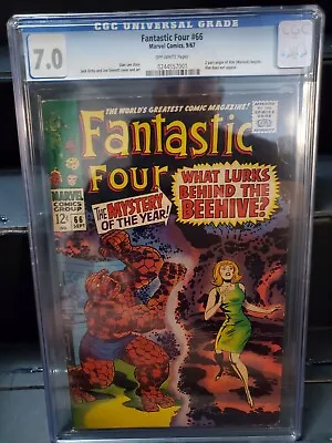 Buy Fantastic Four 66 CGC 7.0, Origin Of HIM- Later Known As Adam Warlock, Marvel • 120.09£