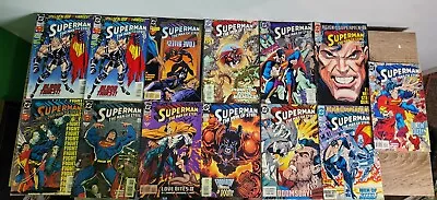 Buy Comic Bundle Mixed Job Lot DC Superman The Man Of Steel 13 Issues Modern  • 19.99£