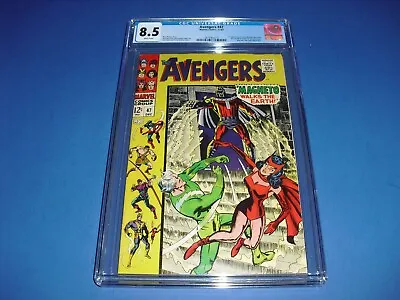 Buy Avengers #47 CGC 8.5 W/ WHITE PAGES From 1967! Marvel 1st App Dane Whitman D66 • 197.64£