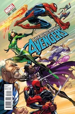 Buy Uncanny Avengers #1 J. Scott Campbell 1:50 Retailer Incentive Variant • 39.72£