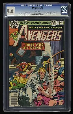 Buy Avengers #177 CGC NM+ 9.6 White Pages Death Of Korvac! Marvel 1978 • 79.55£