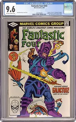 Buy Fantastic Four #243D CGC 9.6 1982 4395193005 • 80.35£
