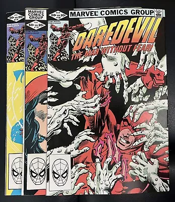 Buy Daredevil #178, #179, & #180 Frank Miller Art & Story , Elektra! • 40.02£