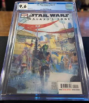 Buy Marvel Comics - Star Wars - Galaxy’s Edge #2 CGC 9.6 1st Print!! • 37.13£