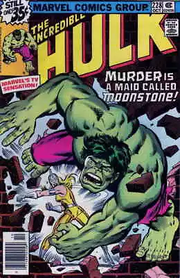 Buy Incredible Hulk, The #228 VG; Marvel | Low Grade - 1st Moonstone Roger Stern - W • 82.22£