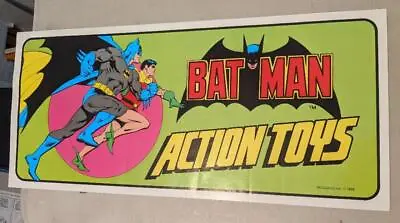 Buy 1989 Bat Man Toy Display Poster • 158.11£