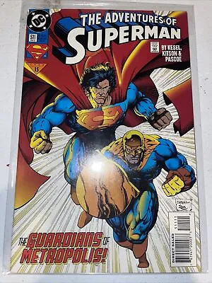 Buy Adventures Of Superman #511 Vol. 1 High Grade Dc Comic Book • 7.11£