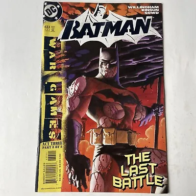 Buy Batman #633  - Dc Comics 2004 - War Games Act 3 - Part 8 Of 8 • 3.15£