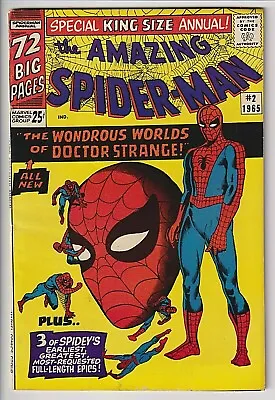 Buy Amazing Spider-Man Annual #2 VF- 7.5 Flat, Beautiful, Solid, Great Cover Colors! • 532.15£
