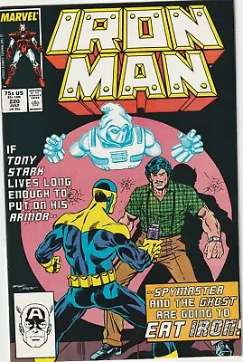 Buy Iron Man # 220 2nd Appearance Ghost Marvel 1987 Fn • 1.19£