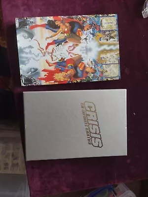 Buy DC - CRISIS ON INFINITE EARTHS - Hardcover With Slipcase 1st Printing • 36£