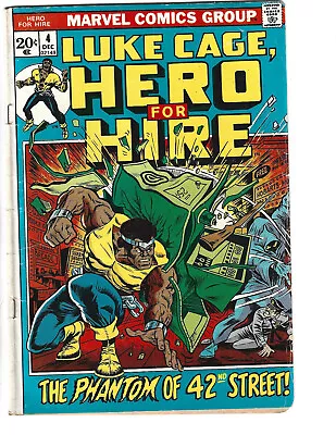 Buy Hero For Hire #4 (12/72) VG+ (4.5) Phantom Of 42nd Street! Great Bronze Age! • 6.04£