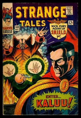 Buy Marvel Comics STRANGE TALES #148 Dr. STRANGE & NICK FURY Agent Of SHIELD VG+ 4.5 • 11.81£