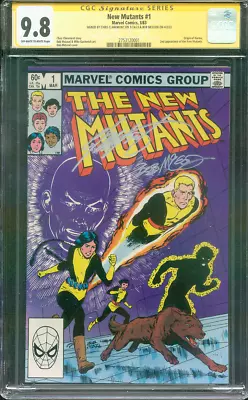 Buy New Mutants 1 CGC 2XSS 9.8 McLeod Claremont Signed 1983 X Men Movie • 215.86£