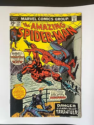 Buy Marvel Amazing Spider-Man #134 1974 1st Tarantula 2nd App Punisher Key Comic MVS • 80.31£