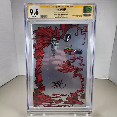 Buy Spawn #250 SIGNED Skottie Young Mexican Foil Variant CGC 9.6 Graded Comic • 207.84£