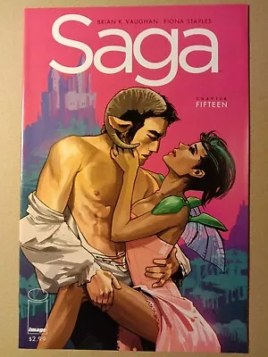 Buy Saga Issue # 15  Fifteen  Image Comics Brian K Vaughan Fiona Staples 2013 • 4.99£