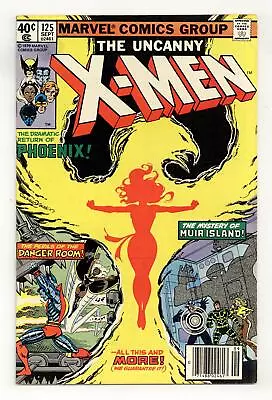 Buy Uncanny X-Men #125D VG/FN 5.0 1979 1st App. Mutant X (Proteus) • 32.82£