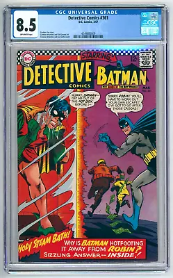 Buy Detective Comics #361 Cgc Vf+ 8.5 Batman Elongated Man Checkerboard Comic 1967 • 104.04£