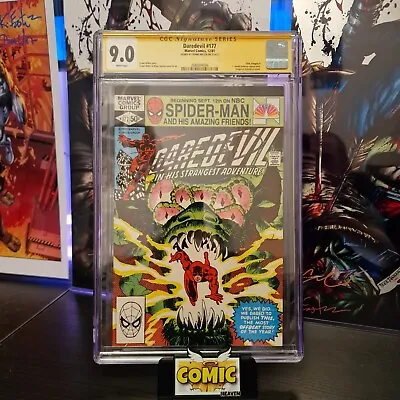 Buy Daredevil #177 CGC SS 9.0 Signed By Frank Miller 1981 🔥  • 139.95£