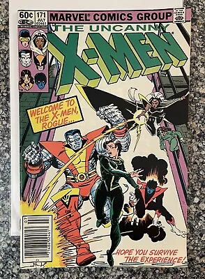 Buy Uncanny X-Men #171 (Marvel, 1983)- VF/NM- Newsstand- Combined Shipping • 16.98£