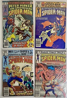 Buy Lot Of 12 Bronze Age Peter Parker The Spectacular SPIDER-MAN Marvel Comics! • 23.71£