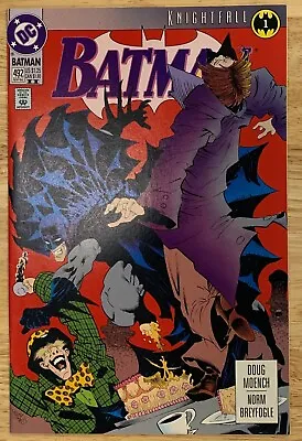 Buy Batman #492 Vol. 1 (May 1993) DC Comics, Knightfall #1, 9.0 VF/NM Or Better!!! • 4.01£