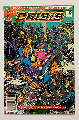 Buy CRISIS ON INFINITE EARTHS #12, DC Comics, Our Grade 9.0, George Perez Cover • 11.99£