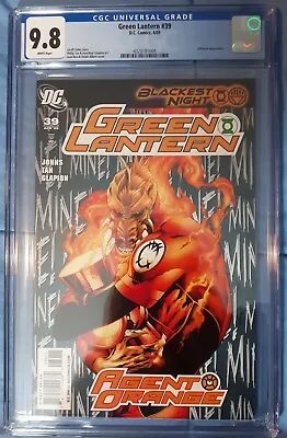 Buy Green Lantern #39 CGC 9.8 First Print 1st Full Appearance Larfleeze Agent Orange • 177.39£