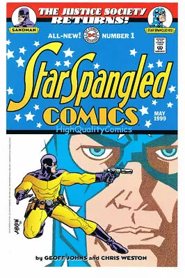 Buy JUSTICE SOCIETY - STAR SPANGLED COMICS 1, Insert, 1999, NM • 6.34£