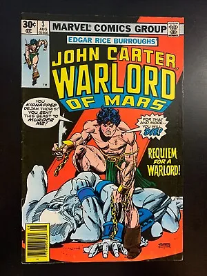 Buy John Carter Warlord Of Mars #3 - Aug 1977       (4353) • 2.71£