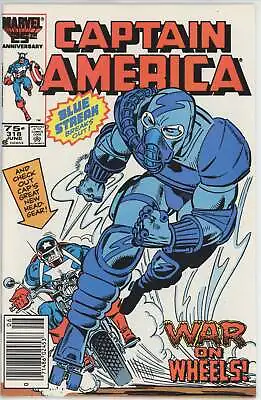 Buy Captain America #318 (1968) - 9.2 NM- *Justice Is Served* Newsstand • 3.83£