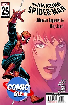Buy Amazing Spider-man #25 (2023) 2nd Printing Romita Variant Cover Marvel Comics • 6.75£