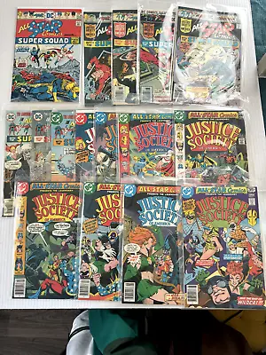 Buy All Star Comics 58-74 COMPLETE RUN DC 1976 1st Power Girl Key 69 Huntress • 358.49£