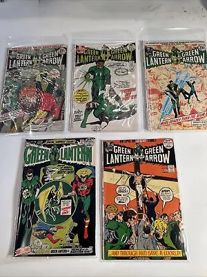 Buy 1971 GREEN LANTERN #85, #86, #87, #88, #89 Full LOT. 1ST DC COMICS. Neal Adams • 435.38£